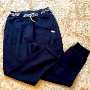 Boys navy joggers